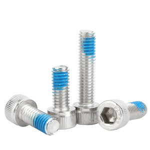 M 8X16Mm Zwart Verzinkte Nylock Bout Din912 Koolstofstaal Zeshoekige Dopkop Met Rechte Draad Tand Nylon Patch Schroef - Product Image 6