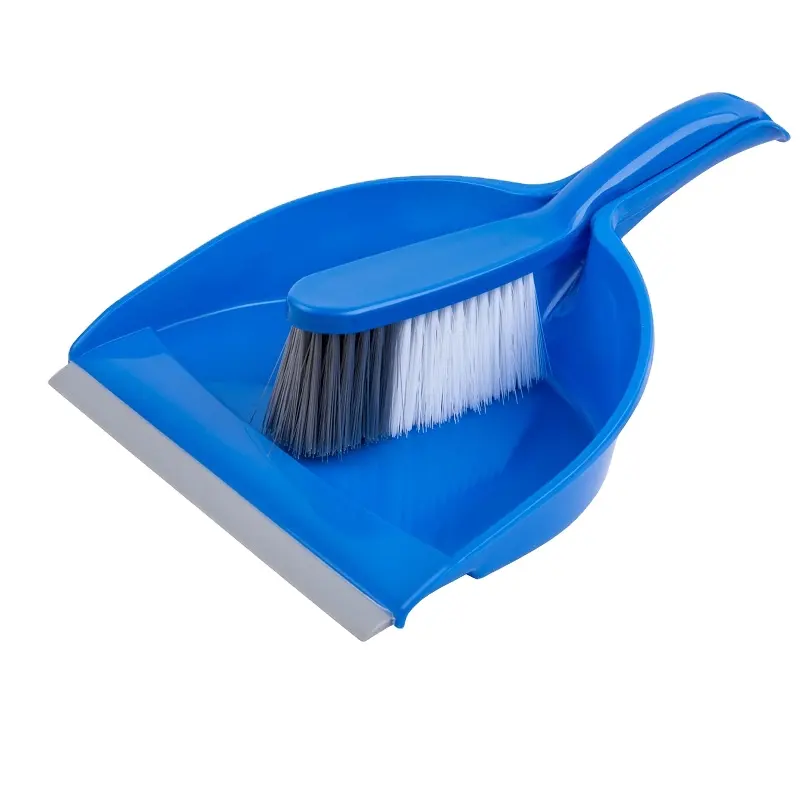 Long Bristle Brush and Dustpan Sets for Cleaning Table and Windows' Dust, Durable Dustpan Sets for Home Cleaning