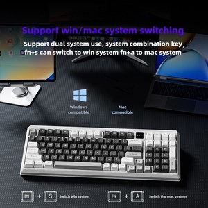 Bàn phím cơ học Có Dây Langtu T98 Bàn phím chuyên dụng văn phòng chơi game không xung đột có thể tùy chỉnh phím đầy đủ có thể tráo đổi nóng - Product Image 5