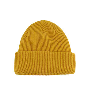 <span class=keywords><strong>2022</strong></span> etiqueta tejida de alta calidad Logo Color sólido sombrero de invierno gorros de pescador, gorro de punto acrílico de lana para hombres y mujeres - Product Image 6