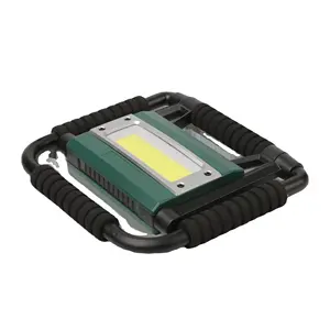 18w 1400 lumen powerful cob work light ip44 waterproof USB rechargeable adjustable flexible folding work light custom