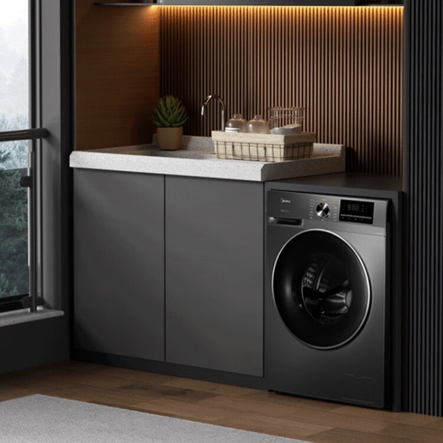 Household Tumble  Front Loading Washing Machine with Dryer DC Inverter Large Capacity 10kg Fully Automatic BLDC Motor