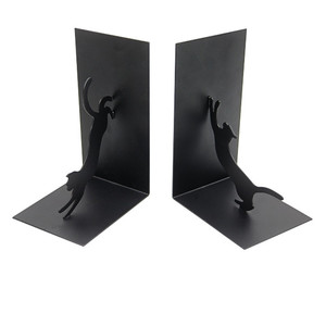 Hot Sell Material Iron Book Holder <b>Bookends</b> High Quality Decorative Metal <b>Bookends</b> - Product Image 1