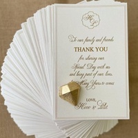 Cartes de remerciement personnalisées à prix d'usine pour les petites entreprises, échantillonnage rapide, impression numérique avec pelliculage/coating