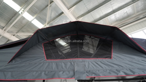 Tente de toit de <span class=keywords><strong>camping</strong></span> <span class=keywords><strong>XXL</strong></span> Overland pour 2 personnes, 140 cm, extension souple, montage automatique, imperméable, grande capacité pour 4 personnes - Product Image 4