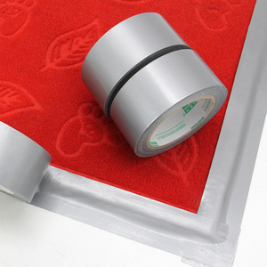 Hot Selling Silver Cloth <strong>Duct</strong> <strong>Tape</strong> Heavy Duty Adhesive Weather Resistant for Pipe Sealing and Outdoor Repairs - Product Image 3