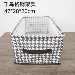 Caja de Almacenamiento Rectangular Multifuncional de Tela Tejida Proins al por Mayor con Asa, Cajón Plegable para Dormitorio y Sala de Estar - Product Image 5