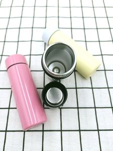 Botol <span class=keywords><strong>Super</strong></span> Mini Jepang 130ml Termos Vakum Dinding Ganda Saku Botol Portabel Luar Ruangan Menjaga Dingin atau Panas - Product Image 3