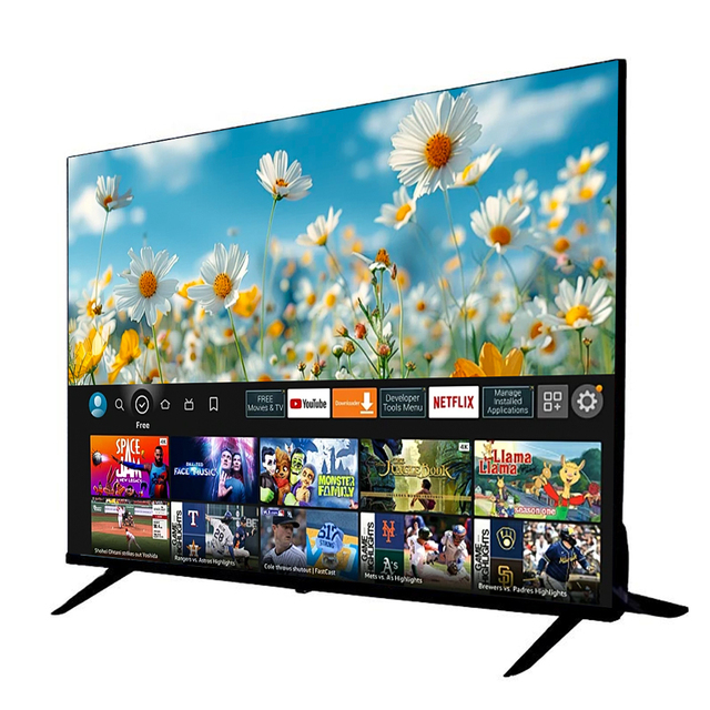 Smart TV Manufacturer24 32" 43" 50" 55"65" 4K LCD LED Television, Home Audio, Video & Accessories Wholesale Flat Screen Smart TV