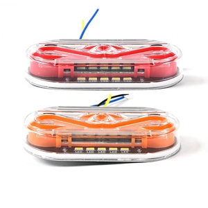 Luz LED lateral de camión de 24V Suelo iluminado Luz ancha Rojo amarillo azul verde Blanco - Product Image 4
