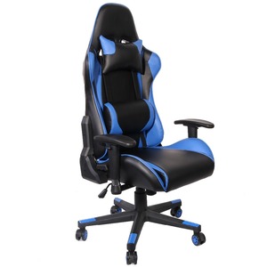 Bleu En Gros de Bureau De Siège de Voiture Chaise De Jeu Chaise de Jeu D'ordinateur pour <span class=keywords><strong>Gamer</strong></span> - Product Image 6