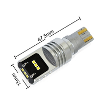 Usine en gros T15 T16 W16W 921 45W pour LG CSP Canbus ampoule LED nouveau 10-30V CSP 1000lm feu de recul pour voiture automatique