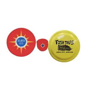 Durable Small Mini Chew Flying Golf Disc Outdoor Training Dog Toys Soft Custom Printed Promotional Pet Custom