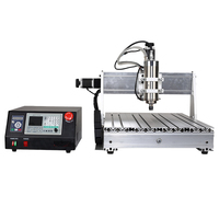 ที่นิยมมากที่สุด CNC 6040 3แกน DSP ไม้ Cnc เครื่องแกะสลักเครื่องเราเตอร์สำหรับขายมินิแกะสลัก