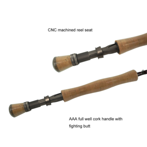 <span class=keywords><strong>Canne</strong></span> à pêche à la <span class=keywords><strong>mouche</strong></span> IM12 Nano LW7 LW8 LW9, <span class=keywords><strong>action</strong></span> rapide, carbone 46T, pour saumon et eau salée, OEM B02 - Product Image 3