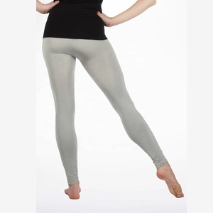 Leggings de yoga extra longs pour femmes avec poches, longueur genou, taille mi-haute, extensibles dans quatre directions, respirants, pour fitness, danse, barre et athlétisme - Product Image 2