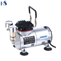 AS20W Compresseur de peinture portable à piston en cuivre Gonflage ABS et pompe à vide