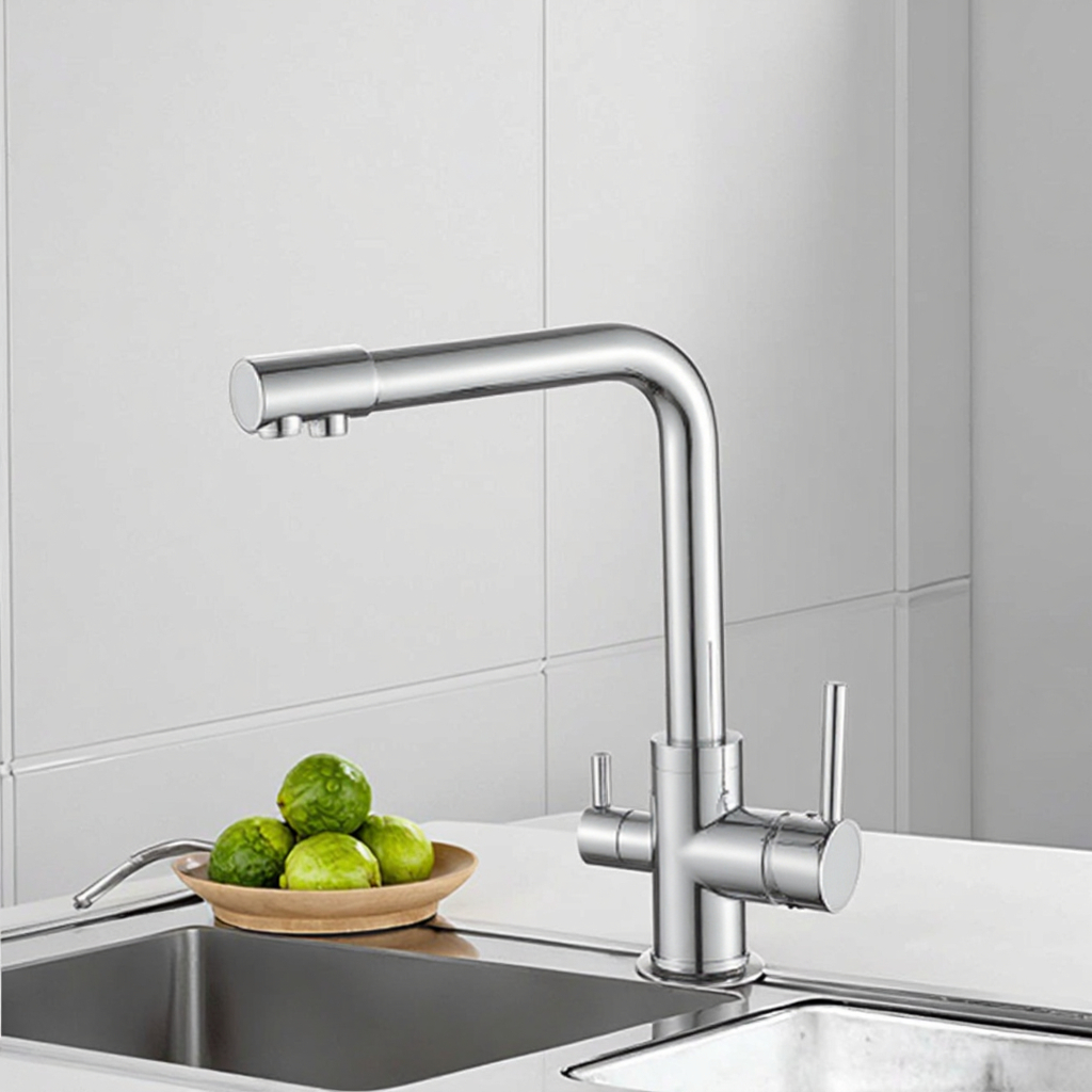 キッチン蛇口 ミキサータップ キッチンシンク 3way 飲料水