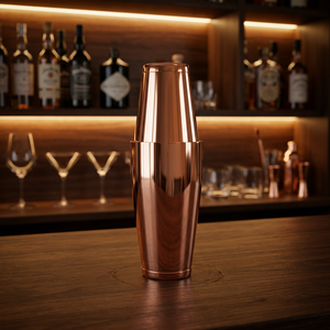 Ensemble de shakers Boston en cuivre massif, 2 pièces, capacité de 28 oz et 18 oz, réutilisables, durables, faits à la main, outils de bar de luxe - Product Image 3