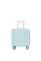 Couleur pure jolie 18 pouces coque dure chariot bagages ouverture avant Portable valise à main étanche support de bagage OEM ODM
