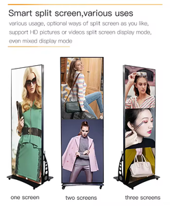Pantalla LED Publicitaria Plegable P2.0 para Exteriores, Conexión sin Interrupciones, Resistente al Agua IP65, Brillo de 500cd, Pantalla a Color de 16 Bits - Product Image 6