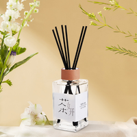 Diffuseur d'ambiance écologique sans flamme au parfum de thé, rafraîchissant et longue durée, pour appartement, chambre et hôtel