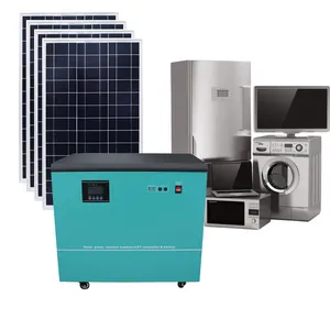 2KW solar generator home use 3kw 4kw 5kw 6kw solar power station photovoltaic solar power generation solar generators panels kit