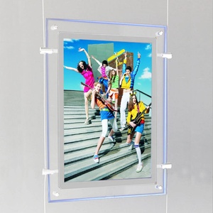 For Menu Display <b>LED</b> Crystal <b>Light</b> <b>Box</b> 2025 Hot Selling A4 Crystal Panel <b>Light</b> <b>Box</b> - Product Image 2
