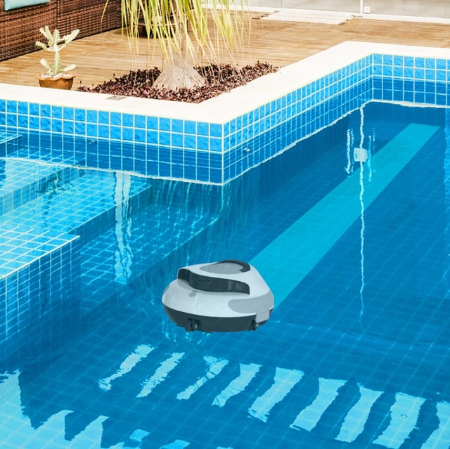 High Quality Cordless Automatic Rechargeable In-Ground Pool Cleaning Robot Vacuum Cleaner