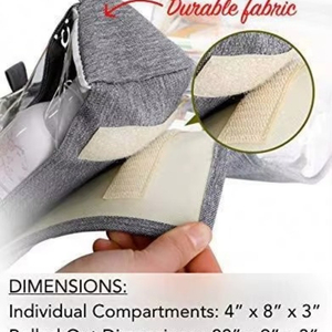 Trousse de Maquillage Suspendue BSCI, Trousse de Toilette de Voyage, Organisateur Cosmétique Personnalisé pour Femmes avec 4 Sacs de Rangement Amovibles - Product Image 4