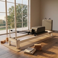 Lit de Pilates BSW Core Starter avec cadre en chêne, ressorts réglables, durable et écologique pour la maison, la salle de sport ou le studio - Garantie 10 ans