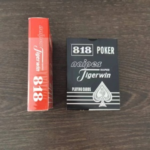 <span class=keywords><strong>Cartes</strong></span> à jouer personnalisées de <span class=keywords><strong>poker</strong></span> 818 Naipes Tiger Win vente en gros - Product Image 2