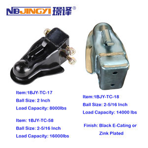 Attelage de remorque réglable de 7000 lb, 8000 lb, 15000 lb, fabricants d'attelage de remorque, finition noire - Product Image 6