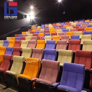 <span class=keywords><strong>Personnalisé</strong></span> repousser siège de cinéma sièges de cinéma avec le support de tasse - Product Image 6