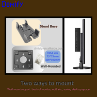 Boîtier d'ordinateur Mini-ITX personnalisé K03, mini-ordinateur vertical mince HTPC, boîtier de PC de bureau SFF, panneau latéral en métal et plastique avec fenêtre