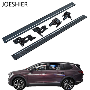 ชุดอุปกรณ์ป้องกันข้างรถยนต์ JOESHIER รุ่นหรูหรา ทำจากอลูมิเนียมอัลลอย สำหรับรถออฟโรด พร้อมบันไดข้างไฟฟ้า สำหรับรถยนต์ VW TALAGON ปี 2021 ขึ้นไป - Product Image 1