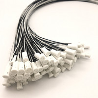 Ampoule LED halogène à douille avec câble de 30cm Style G4 Support de base de lampe en céramique