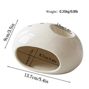 Quemador de incienso de cerámica para decoración del hogar moderno personalizado para <span class=keywords><strong>Palo</strong></span> <span class=keywords><strong>Santo</strong></span> <span class=keywords><strong>con</strong></span> aroma a lavanda y sándalo - Product Image 4