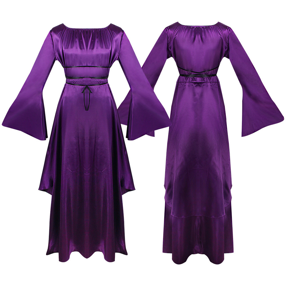 Party dress in purple