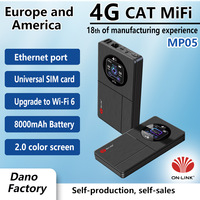 Routeur Wi-Fi portable exclusif Europe 10 000 mAh 4G avec batterie externe, modèle MP05 228g pour l'extérieur
