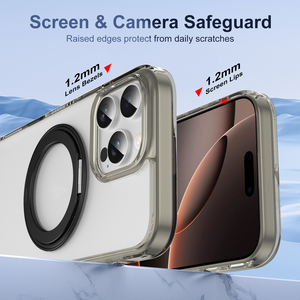 <span class=keywords><strong>Cover</strong></span> per iPhone 16 Pro Max <span class=keywords><strong>con</strong></span> magnete a 360° °   Custodie per Cellulari <span class=keywords><strong>con</strong></span> Supporto ad <span class=keywords><strong>Anello</strong></span> Antiurto e Protezione - Product Image 6