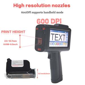 Imprimante à jet d'encre portable de 12.7mm pour imprimante de codage de logo de date Exp et MFG Idées de machines pour petites entreprises - Product Image 5