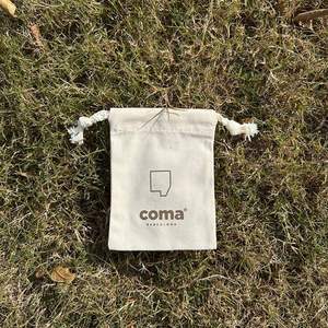 Wholesale Cheap Eco Cotton <b>Drawstring</b> <b>Pouch</b> Customized Plain Natural Draw String Bag - Product Image 2