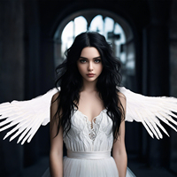 Ailes d'ange en plumes naturelles blanches pures faites à la main, 3 tailles, cosplay, costume de fête d'Halloween, accessoires photo de fée