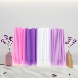 100pcs Disposable <b>Micro</b> Cotton Swab Brushes Plastic Handle Lash Removing <b>Extension</b> Tool - Product Image 3