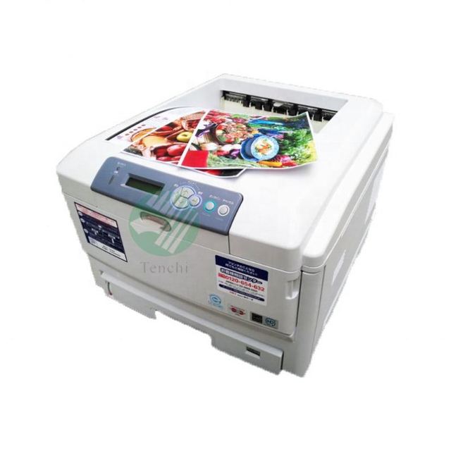 Cheaper Price A3 A4 A5 A6 Size Automatic High Printing Speed Machine C380 for OKI White Toner Printer With Color Toner Cartridge