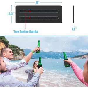 Manchon isotherme personnalisé en néoprène pleine couleur pour canettes de bière et de cola de 330 ml, avec anneau de maintien, en tissu de plongée, fabriqué sur mesure en usine - Product Image 6