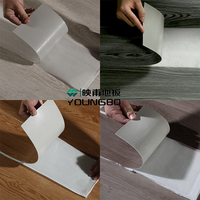 Neues Design Selbst klebende Vinyl boden planke Peel and Sticker LVT Vinyl bodenfliesen
