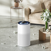 Purificateur d'air à usage personnel à domicile Whaletoo avec véritable filtre Hepa carbone PM2.5 capteur de poussière purificateur d'air