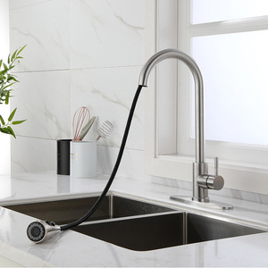 Смеситель кухонный с вытяжным опрыскивателем - Product Image 6